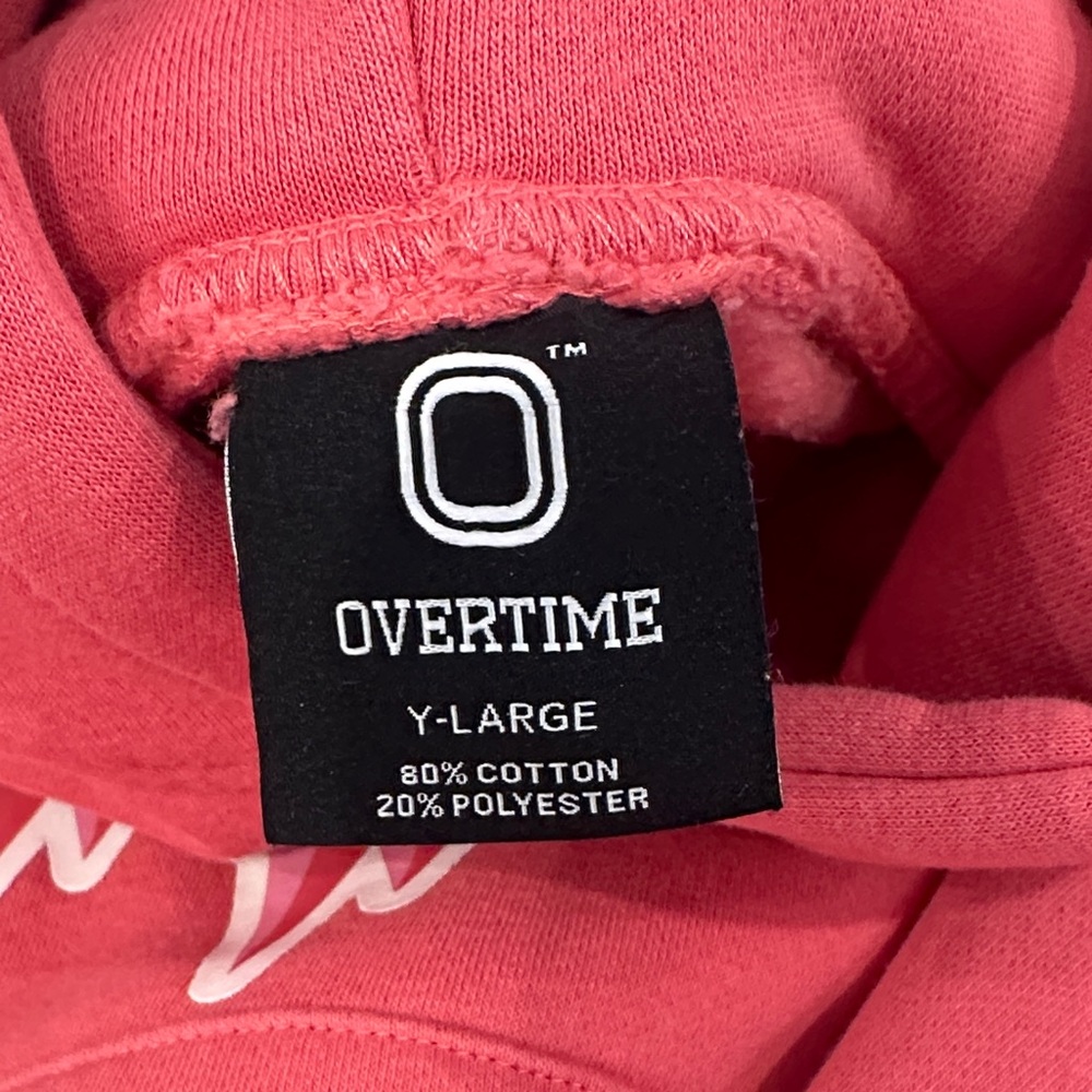 Cozy Pink Hoodie with Heart Graphic - Picture 3 of 3